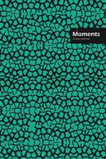 Moments Lifestyle, Animal Print, Write-in Notebook, Dotted Lines, Wide Ruled, Medium 6 x 9