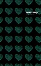 Heartstrings Lifestyle Journal, Blank Notebook, Dotted Lines, 288 Pages, Wide Ruled, 6" x 9" (A5) Hardcover (Black II)