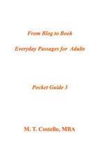 From Blog To Book Everyday Passages for Adults Pocket Guide 3