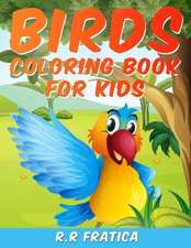 Birds coloring book for kids