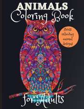 Animals Coloring Book For Adults