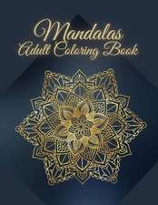 Adult Coloring Book Mandalas