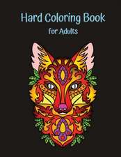 Hard Coloring Book for Adults