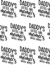 Daddy's Little Girl, Mama's Whole World Composition Notebook - Large Ruled Notebook - 8.5x11 Lined Notebook (Softcover Journal / Notebook / Diary)