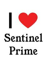 I Love Sentinel Prime: Transformers Designer Notebook