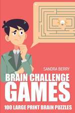 Brain Challenge Games: Chain Sudoku Puzzles - 100 Large Print Brain Puzzles