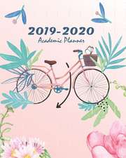 2019-2020 Academic Planner: Pink Bicycle Cover Calendar Monthly Schedule Organizer (2019-2020 Calendar Planner)