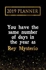 2019 Planner: You Have the Same Number of Days in the Year as Rey Mysterio: Rey Mysterio 2019 Planner