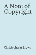 A Note of Copyright