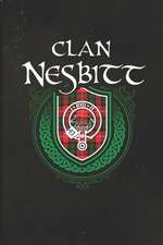 Clan Nesbitt: Scottish Tartan Family Crest - Blank Lined Journal with Soft Matte Cover