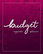 Budget Planner Organizer: Purple Ornamental 12 Month Budget Planner Journal Finance Planner, Money Organizer, Debt Tracker