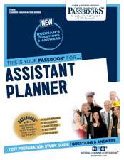 Assistant Planner (C-933): Passbooks Study Guide Volume 933