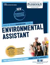 Environmental Assistant (C-1583): Passbooks Study Guide Volume 1583