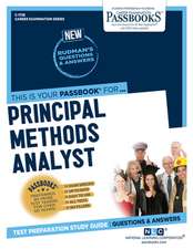 Principal Methods Analyst (C-1738): Passbooks Study Guide Volume 1738