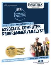 Associate Computer Programmer/Analyst (C-3218): Passbooks Study Guide Volume 3218