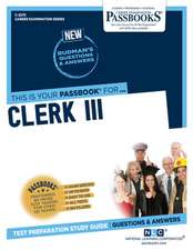 National Learning Corporation: Clerk III (C-3273)