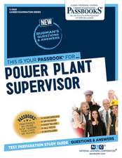 National Learning Corporation: Power Plant Supervisor (C-340