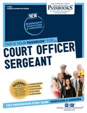 Court Officer Sergeant (C-3508)