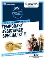 Temporary Assistance Specialist II (C-4493): Passbooks Study Guide Volume 4493