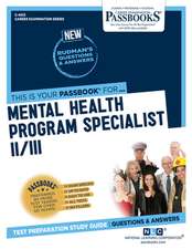 Mental Health Program Specialist II/III (C-4513)