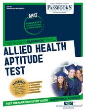 National Learning Corporation: Allied Health Aptitude Test (