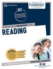 Reading (Rct-3): Passbooks Study Guide Volume 3