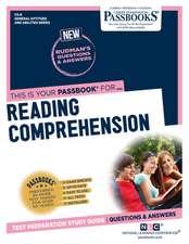 Civil Service Reading Comprehension (Cs-8): Passbooks Study Guide Volume 8