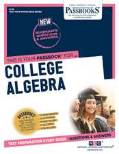 National Learning Corporation: College Algebra (Q-28)