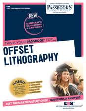 National Learning Corporation: Offset Lithography (Q-88)