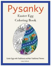 Pysanky Easter Egg Coloring Book