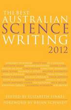 The Best Australian Science Writing 2012