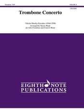 Trombone Concerto: For Solo Trombone and Concert Band, Conductor Score & Parts