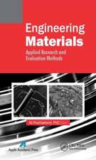 Engineering Materials: Applied Research and Evaluation Methods