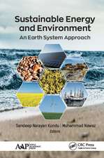 Sustainable Energy and Environment: An Earth System Approach