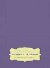 Large 8.5 x 11 Dotted Bullet Journal (Lavender #12) Hardcover - 245 Numbered Pages