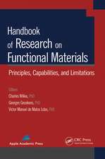 Handbook of Research on Functional Materials: Principles, Capabilities and Limitations