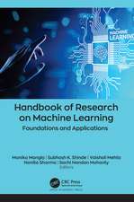 Handbook of Research on Machine Learning: Foundations and Applications