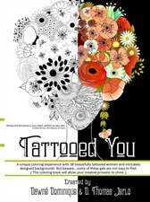 Tattooed You, Adult Coloring Book