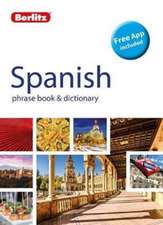 Berlitz Phrase Book & Dictionary Spanish