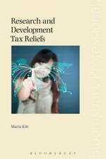 Research and Development Tax Reliefs