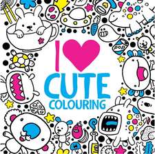 I Heart Cute Colouring