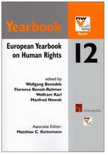 European Yearbook on Human Rights 12