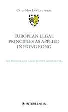 EUROPEAN LEGAL PRINCIPLES APPLIED HONGP