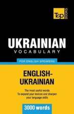 Ukrainian Vocabulary for English Speakers - 3000 Words: Transcription - IPA