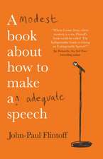 Modest Book About How to Make an Adequate Speech