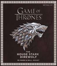 Game of Thrones Mask: House Stark Direwolf