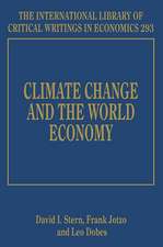 Climate Change and the World Economy