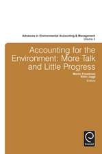 Accounting for the Environment – More Talk and Little Progress