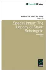 Special Issue – The Legacy of Stuart Scheingold