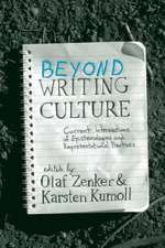 Beyond Writing Culture